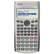 Casio FC-100V 12 Digit Financial Calculator Silver FC-100V-S-UH