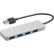 Sandberg External 4-Port USB 3.0 Pocket Hub