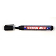 edding 360 Whiteboard Marker Bullet Tip 1.5-3mm Line Black (Pack 10)
