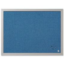 Bi-Office Notice Board (600mm x 450mm) - Blue