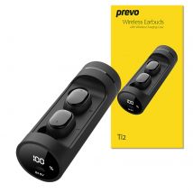Prevo Ti2 TWS True Wireless Earbuds - Black