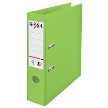 Rexel Choices Lever Arch File Polypropylene A4 75mm Spine Width Green (Pack 10) 2115505