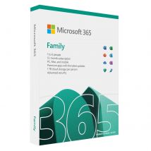 Microsoft 365 Family 2021 Medialess 1 Year Subscription 6 Users