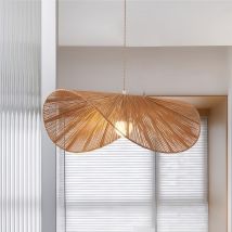 Vintage Simple Creative Handwoven Hemp Rope Pendant Light Fixture