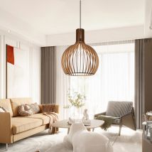 Pendant Lights for Kitchen – Tonka Scandinavian LED Wood Pendant Light