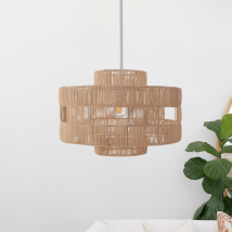 Handcrafted Rattan Pendant Lamp for a Warm Touch