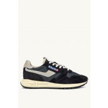 Sneakers Reelwind nera con inserti beige