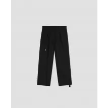 Pantalone cargo nero