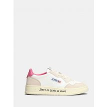 Sneakers Autry Medialist Low VY04 bianco/fucsia