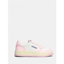 Sneakers Autry Medialist Low WB37 bianco/rosa