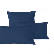 Basic Funda de almohada Azul marino