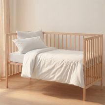 Basic Juego nórdico cuna 2 piezas Blanco