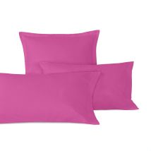 Basic Funda de almohada Fucsia