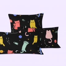 Cosmic cats Funda almohada