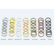 Binderinge, Ø 10 mm, Drahtstärke 0,7 mm