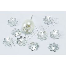 Perlenkappen, Ø 6/7,5/8,5 mm, 100 Stück 8,5mm / Goldfarben