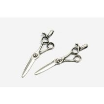 Anhänger Schere, 43 x 13 mm, 5 Stück