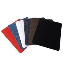 Bügelflicken zum Aufbügeln, 13 x 10 cm, braun