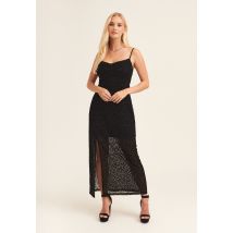 Animal Cowl Midi Dress