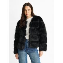 Black Soft Touch Fur Jacket