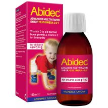 Abidec Advanced Multi-Vitamin Syrup Plus Omega 6 & 9 - 150ml