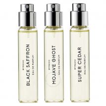 Byredo La Sélection Boisée Gift Set 12ml Black Saffron EDP + 12ml Mojave Ghost EDP + 12ml Super Cedar EDP