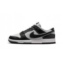 Nike Dunk Low Chenille Swoosh Grey Black