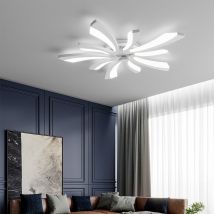 V-Shaped LED Semi-Flush Mount Ceiling Light