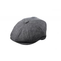 8 Piece Baker Boy Melton Wool Flat Cap