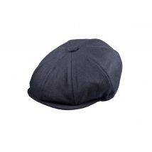8 Piece Baker Boy Melton Wool Flat Cap
