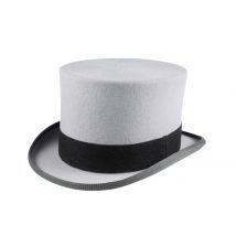 Ascot Fur Felt Grey Top Hat