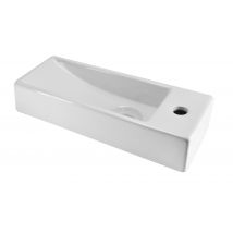 Wiesbaden Trim Small Fontein 38 X 14 Cm Wit Rechts