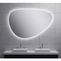 Wiesbaden Uovo Condensvrije Led Spiegel Dimbaar 140 Cm