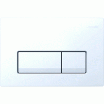 Geberit Bevestigingsplaat Delta50 2-Toets Spoeling: Alpien Wit