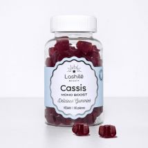 Cassis - Monoingrediente - Programa de 1 mes - Gummies - Complementos alimenticios veganos fabricados en Francia Beauty