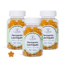 Fermentos Lácticos - LOS ESENCIALES monoingrediente - Programa de 3 meses - Gummies - Complementos alimenticios veganos fabricados en Francia Beauty