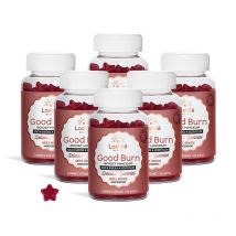 Good Burn - Boost Adelgazante - Quemagrasas - Programa de 6 meses - Gummies - Complementos alimenticios veganos fabricados en Francia Beauty
