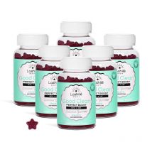 Gummies Good Clean - Antimperfeccionnes cutáneas - Programa de 6 mes - Complementos alimenticios veganos fabricados en Francia - Lashilé Beauty