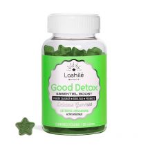 Gummies Good Detox - Desintoxicación de la piel y el organismo - Programa de 1 mes - Complementos alimenticios fabricados en Francia - Lashilé Beauty