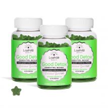 Gummies Good Detox - Desintoxicación de la piel y el organismo - Programa de 3 meses - Complementos alimenticios fabricados en Francia Beauty
