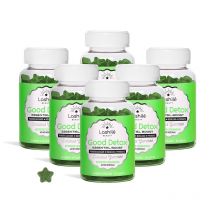 Good Detox Essentiel Piel y organismo - 1 Programa de 6 mes - Gummies - Complementos alimenticios veganos fabricados en Francia - Lashilé Beauty