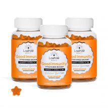 Good Immunity Vitaminas Defensas inmunitarias - 1 Programa de 3 meses - Gummies - Complementos alimenticios veganos fabricados en Francia Beauty
