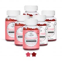 Pack Duo Good Hair + Good Hair Women - 1 Programa de 1 mes - Gummies - Complementos alimenticios veganos fabricados en Francia - Lashilé Beauty