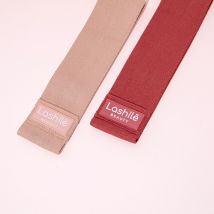 Bandas fitness - Fortalecimiento y tonificación muscular - Kit de 2 bandas elásticas - Lashilé Beauty