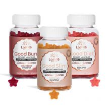 Pack Pack Adelgazante - 1 Programa de 1 mes - Gummies - Complementos alimenticios veganos fabricados en Francia - Lashilé Beauty