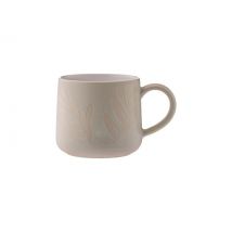 Mason Cash Botanical Olive Leaf Grey Mug, 400ml