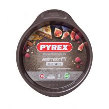 Pyrex asimetriA Metal Easy-grip Cake Pan, 26cm, Brown