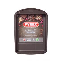 Pyrex AsimetriA Metal Easy-Grip Brownie Pan 28 x 22cm