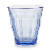 Duralex Picardie Goblet Tumbler, Set of 6, 25cl, Marine Blue