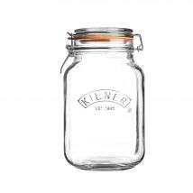 Kilner Clip Top Square Jar 1.5 Litre